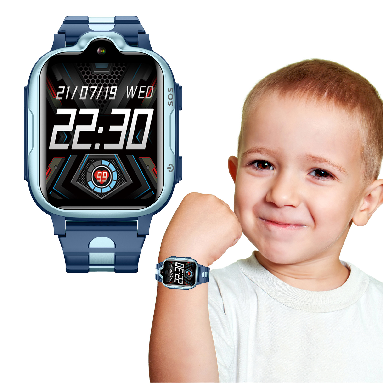 นาฬิกาอัจฉริยะสำหรับเด็ก 4G รอ - Smartwatch Digital Watches For Kid Girl บทวิจารณ์และราคา