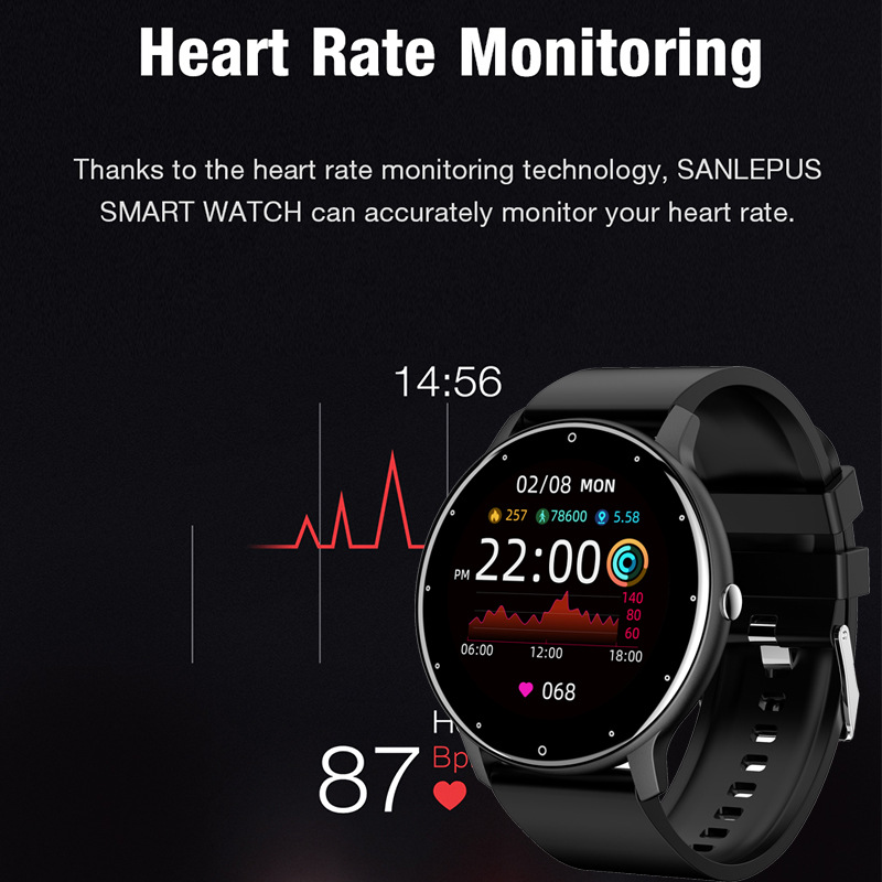 นาฬิกาอัจฉริยะแบรนด์ LIGE สำหร - Smartwatch Watches Brands For Women บทวิจารณ์และราคา