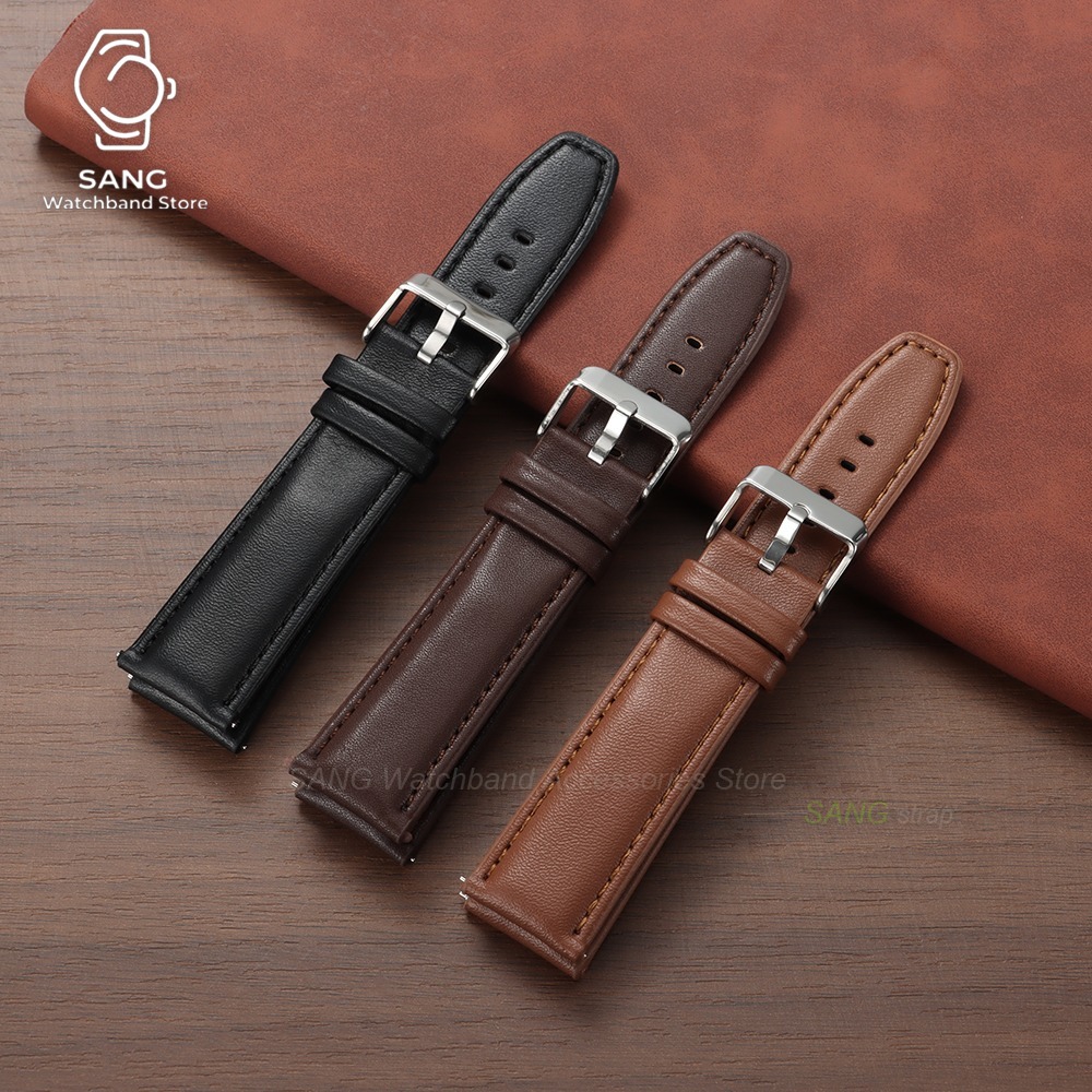 สายนาฬิกาหนัง 20/22 มม. สำหรับ - Smartwatch Vintage Watches For Women บทวิจารณ์และราคา