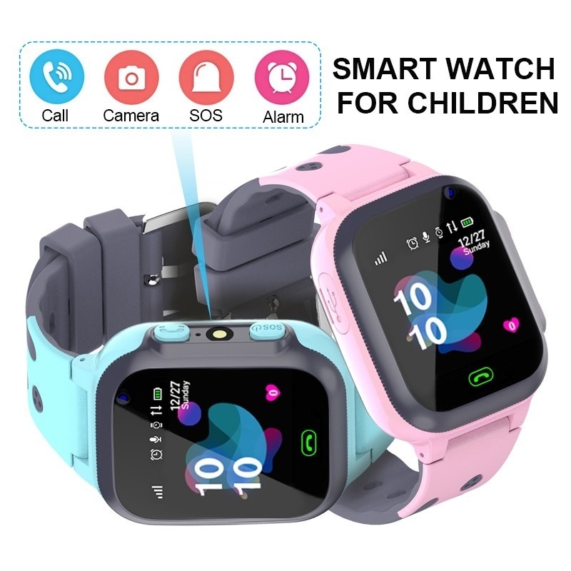 เด็กดูสมาร์ทนาฬิกาอัจฉริยะกันน - Smartwatch Digital Watches For Kid Girl บทวิจารณ์และราคา