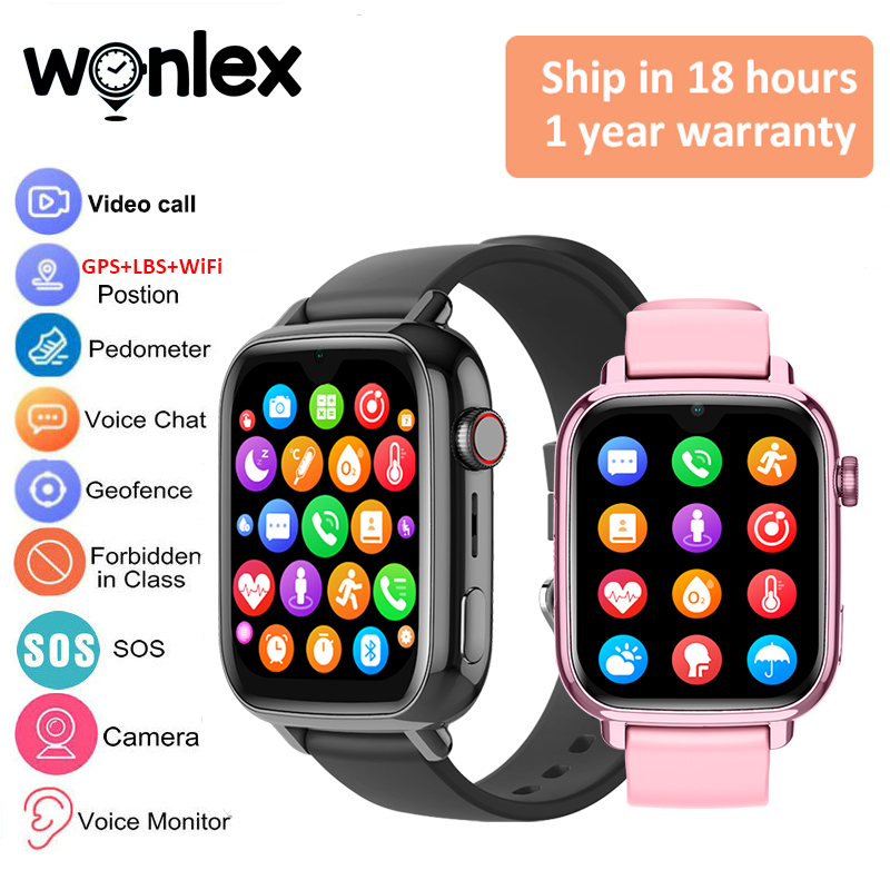 Wonlex KT34 เด็กสมาร์ทนาฬิกา 4 - Smartwatch Watches For Kids With Gps บทวิจารณ์และราคา