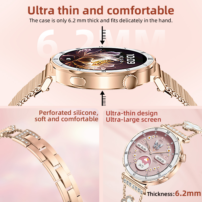 LIGE สมาร์ทวอทช์สำหรับผู้หญิงร - Smartwatch Watches For Girls บทวิจารณ์และราคา