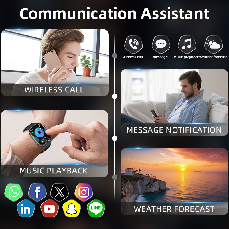 LIGE สมาร์ทวอทช์สำหรับผู้หญิง  - Watches Ladies Smartwatch บทวิจารณ์และราคา