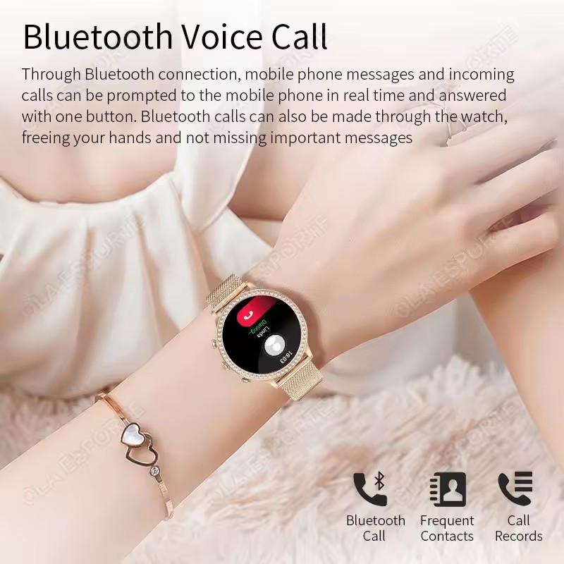 สมาร์ทวอทช์สำหรับผู้หญิง ดีไซน - Smartwatch Watches Price บทวิจารณ์และราคา