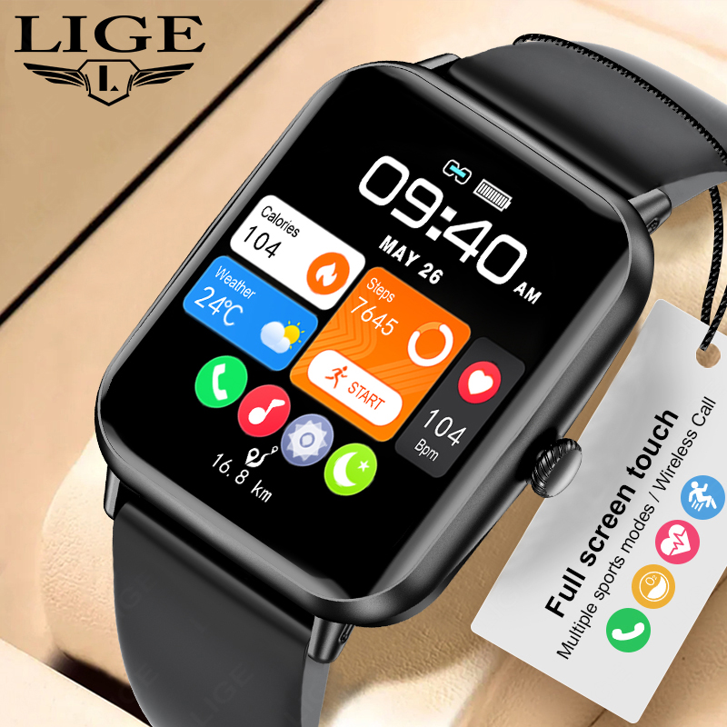LIGE สมาร์ทวอทช์สำหรับผู้หญิงแ - Watches Ladies Smartwatch บทวิจารณ์และราคา